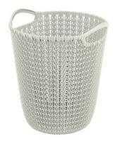 Šiukšliadėžė „Curver“ 230093 Knit, 7 l, balta