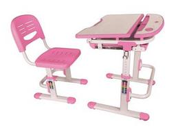 Pirkti Reguliuojamo aukščio stalas ir kėdė vaikams, rožinis - Photo 2