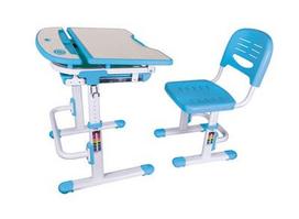 Pirkti Reguliuojamo aukščio stalas ir kėdė vaikams, mėlynas - Photo 1