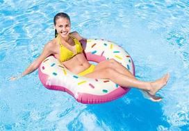 Plaustas Intex Donut, 107 x 99 cm