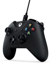xbox controller cable - XBOX ONE Wireless Controller + Cable for Windows Black (Juodas) - 2 nuotrauka