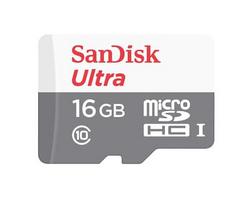 sandisk ultra class 10 - Sandisk 16GB Ultra Android micro SDHC 80MB/s Class 10 - 1 nuotrauka