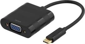 usb vga adapteris - Deltaco USB 3.1 "C" - VGA / USBC-VGA - 1 nuotrauka