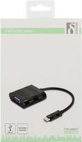 usb vga adapteris - Deltaco USB 3.1 "C" - VGA / USBC-VGA - 2 nuotrauka