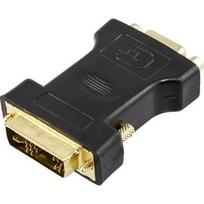 adapteris vga to dvi d - Deltaco DVI-A-M - VGA-F, juodas / DVI-4 - 1 nuotrauka