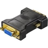 vga dvi - Deltaco DVI-A-M - VGA-F, juodas / DVI-4-K - 3 nuotrauka