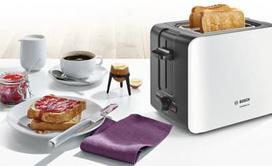 bosch 2 slot toaster - Bosch TAT6A111 White (Baltas) - 3 nuotrauka