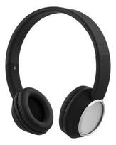 Streetz HL-345 ant ausų, Bluetooth, su mikrofonu, juodos/sidabro sp.