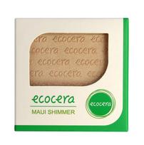 bronzos pudra - Ecocera Shimmer švytėjimo suteikianti pudra Maui 10g - 4 nuotrauka