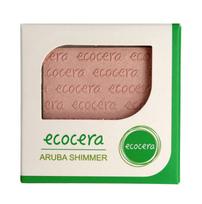 bronzos pudra - Ecocera Shimmer švytėjimo suteikianti pudra Aruba 10g - 5 nuotrauka