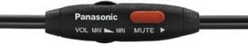 garso reguliatoriai - Panasonic RP-HT265E-K Black (juodos) - 2 nuotrauka