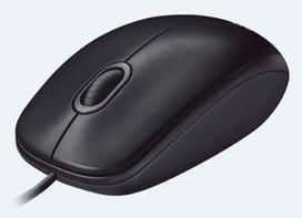 logitech m90 - Logitech M90 Black (Juoda) - 1 nuotrauka