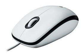 Logitech M100 USB White (Balta)
