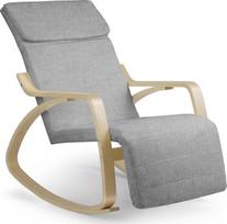 poilsio kreslas - Supamasis krėslas Sofotel Suzi, pilkas, 136 cm x 67 cm x 93 cm - 1 nuotrauka