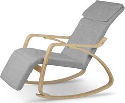poilsio kreslas - Supamasis krėslas Sofotel Suzi, pilkas, 136 cm x 67 cm x 93 cm - 2 nuotrauka