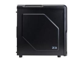 zalman korpusas - Zalman Z3 Midi Tower Black (Juodas) - 2 nuotrauka