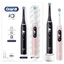 Pirkti Elektrinis dantų šepetėlis Oral-B iO Series 6 Duo Pack, juodas/rožinis - Photo 4