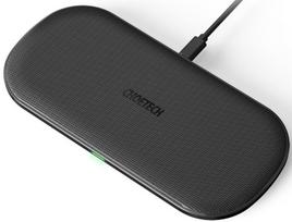 Greitasis bevielis dviejų telefonų įkroviklis CHOETECH, 18W