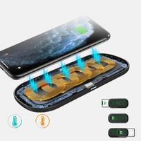 18w ikroviklis - Greitasis bevielis dviejų telefonų įkroviklis CHOETECH, 18W - 6 nuotrauka