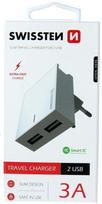 Įkroviklis Swissten, USB/AC/DC
