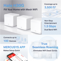 mercusys halo - TP-Link AC1300 - 6 nuotrauka