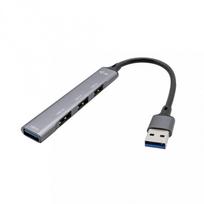 10 usb sakotuvas - I-TEC USB 3.0 Metal HUB 4 Port passive - 1 nuotrauka