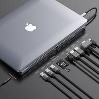 usb c hub baseus - BASEUS CATSX-G0G - 4 nuotrauka