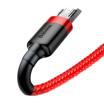 micro usb baseus - Baseus CAMKLF-B09 Red - 5 nuotrauka