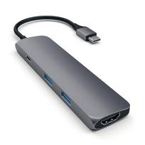 Pirkti SATECHI Type-C Multi-Port Adapter 4K HDMI, pilkas - Photo 1