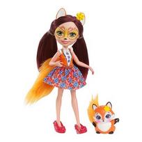ŽAISLINĖ LĖLĖ HEROJĖ LAPUTĖ SU GYVŪNĖLIU DVH89 (ENCHANTIMALS)