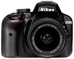 fotoaparatau nikon - Nikon D3300 Black (Juodas) - 2 nuotrauka
