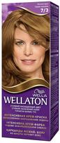 lazdyno riesutai - Wella Wellaton Maxi Single Cream Hair Color 110ml 7/3 - 1 nuotrauka
