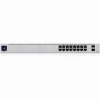 switch 8 port gigabit - Ubiquiti UniFi USW-16-PoE 42W PoE+ M RM - 1 nuotrauka
