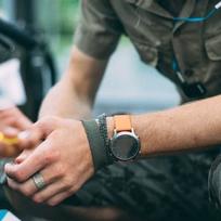 smart laikrodi - Sponge Surfwatch Black (Juoda) - 3 nuotrauka