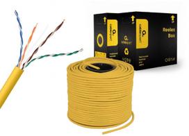 utp kabelis 0 5 - GEMBIRD UPC-5004E-SOL-Y UTP cable 305m - 3 nuotrauka
