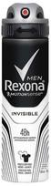 Rexona Men Invisible Black White 48h purškiamas dezodorantas vyrams 150ml