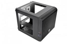 mini itx case - THERMALTAKE Core V1 Mini-ITX Case 2x USB 3.0 and 1x HD Audio I/O connector on top, one preinstalled 200mm fan - 3 nuotrauka