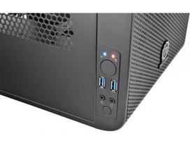 mini itx case - THERMALTAKE Core V1 Mini-ITX Case 2x USB 3.0 and 1x HD Audio I/O connector on top, one preinstalled 200mm fan - 4 nuotrauka