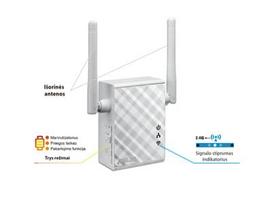 wi fi repeater - Asus RP-N12 - 6 nuotrauka