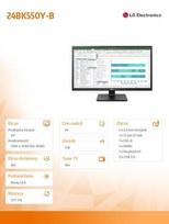 lg 24 - LG 24BK550Y-B - 9 nuotrauka