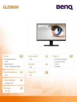 benq monitoriai - BenQ GL2580H - 7 nuotrauka