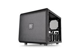 micro tower - THERMALTAKE Core V21 Micro ATX Tower black I/O Port 2xUSB3.0 1xHD Audio Side window 5 expansion slots cases be stacked - 5 nuotrauka