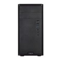 micro korpusas - Fractial Design Core 1100 Black (Juodas) - 2 nuotrauka