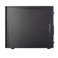 micro korpusas - Fractial Design Core 1100 Black (Juodas) - 3 nuotrauka