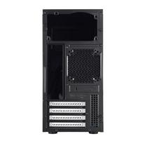micro korpusas - Fractial Design Core 1100 Black (Juodas) - 8 nuotrauka