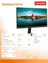lenovo thinkvision - Lenovo ThinkVision T23i - 8 nuotrauka