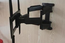 televizorius 65 tv - ART Holder AR-75 for LCD/LED 23-65'' 50kg reg. vertical/level double arm - 3 nuotrauka