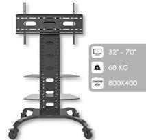 plazma - Mobilus stovas Techly skirtas TV LCD/LED/Plazma 32''-70'' VESA, reguliuojamas - 1 nuotrauka