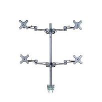 monitoriu laikiklis 100x100 - TV SET ACC DESK MOUNT SILVER/10-26" FPMA-D935D4 NEWSTAR - 2 nuotrauka