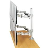 monitoriu laikiklis 100x100 - TV SET ACC DESK MOUNT SILVER/10-26" FPMA-D935D4 NEWSTAR - 4 nuotrauka
